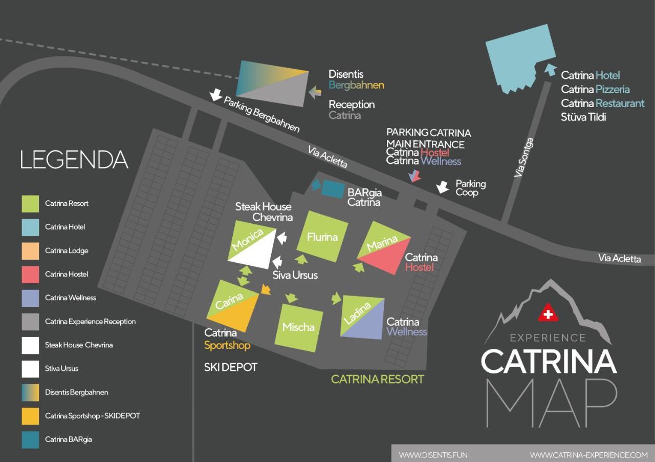 Catrina Resort Дизентис Екстериор снимка